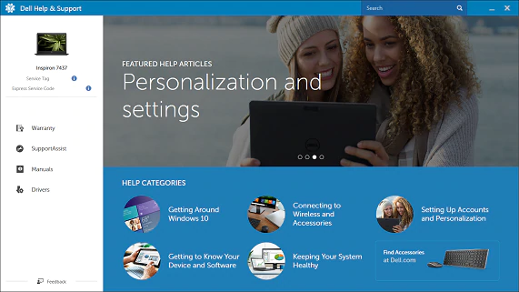 Dell Help and Support - پشتیبانی Dell