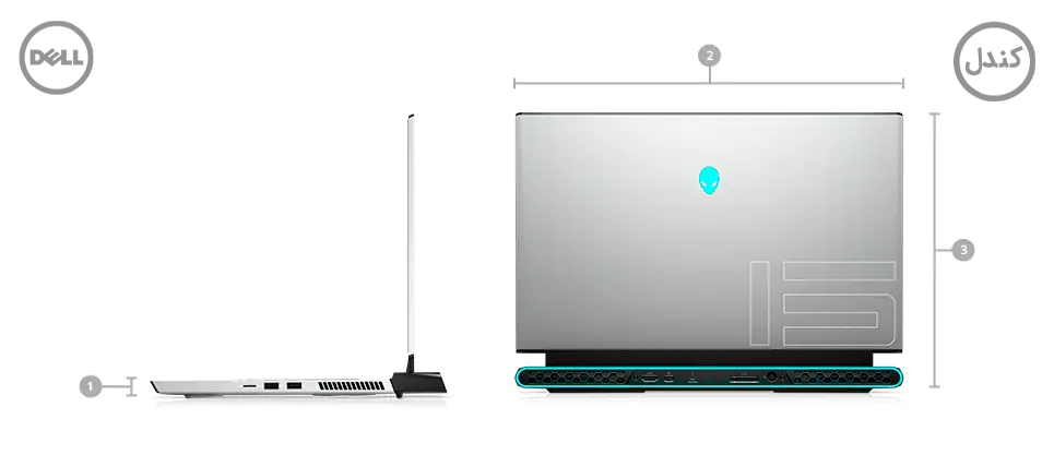 لپ تاپ الین ور M15 R3