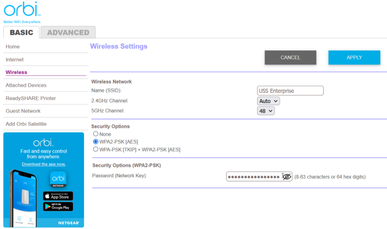 بررسی رمز عبور Wi-Fi