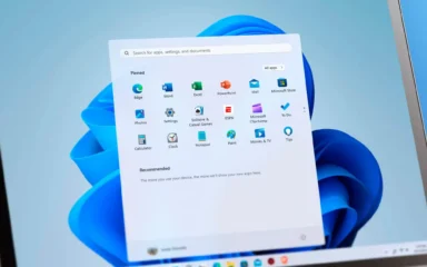 بازطراحی منوی استارت ویندوز 11