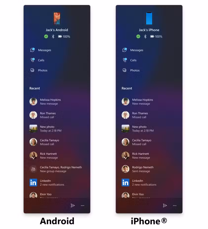 منوی استارت (Start Menu)