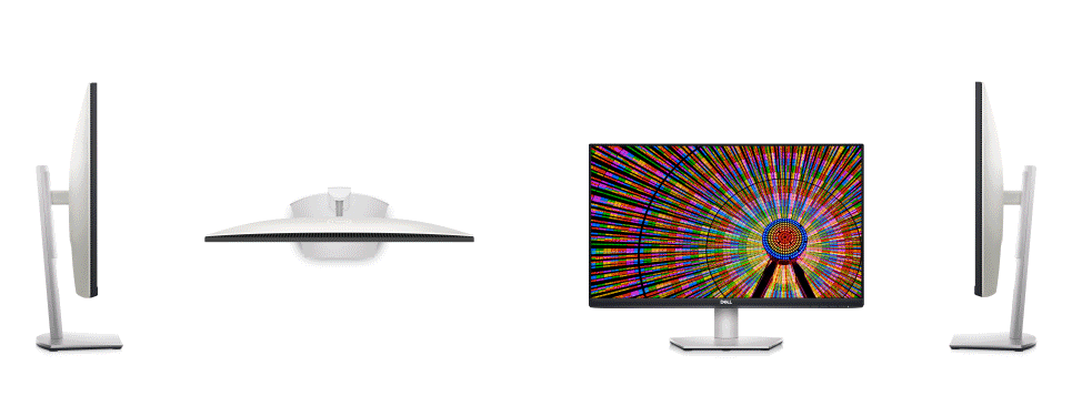 چرخش مانیتور S2421HS دل